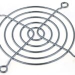 Rejilla Ventilador Metalica 80x80mm KLGM080
