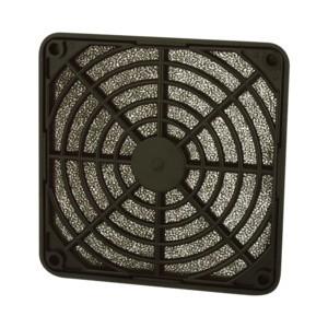 Rejilla Ventilador Plastico con filtro 80X80mm  LFT80FI30