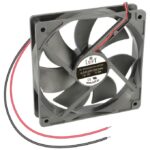 Ventilador 12Vdc 120x120x25mm 3,6W 2 Cables Friccion