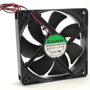 Ventilador 12Vdc 120x120x25mm 5,3W 2 Cables BOLAS