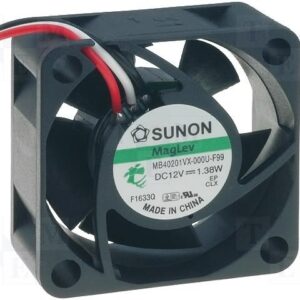 Ventilador 12Vdc 40x40x20mm 0,96W 3 Cables VAPO