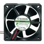 Ventilador 12Vdc 60x60x20mm 0,6W 2 cables Vapo Sunon