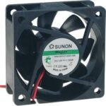 Ventilador 12Vdc 60x60x25mm 0,96W  2 Cables VAPO