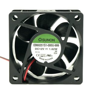 Ventilador 12Vdc 60x60x25mm 1,56W 2 Cables Friccion