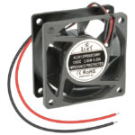 Ventilador 12Vdc 60x60x25mm 1,92W 2 cables Friccion