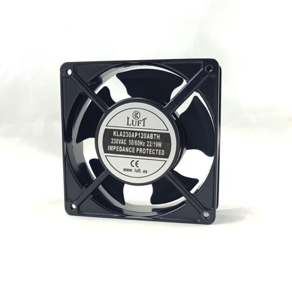 Ventilador 230Vac 120x120x38mm 19W 2 Terminales BOLAS