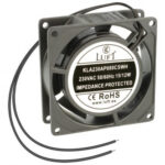 Ventilador 230Vac 80X80X38mm 14W 2 Cables Friccion