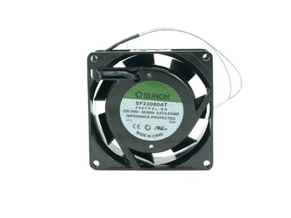 Ventilador 230Vac 80x80x25mm 14W 2 Cables Friccion