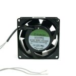 Ventilador 230Vac 80x80x38mm 14W 2 Cables Friccion