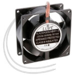 Ventilador 230Vac 92x92x38mm 15W 2 Cables Bolas