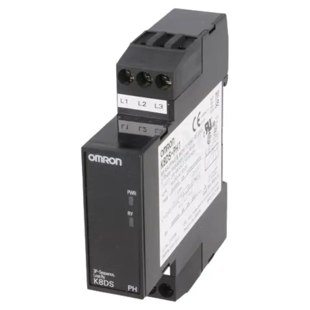Rele de Monitorizacion de Tension Carril DIN Omron