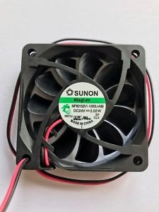 Ventilador 24Vdc 60x60x15mm 2,02W 2 Cables VAPO