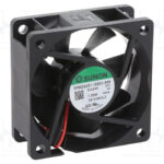 Ventilador 24Vdc 60x60x25mm 1,25W 2 Cables Friccion