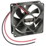 Ventilador 24Vdc 80x80x25mm 2,4W 2 Cables Friccion