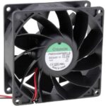 Ventilador 24Vdc 92x92x38mm 12,2W 2 Cables BOLAS