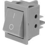Interruptor Basculante Bipolar GRIS 15A/250Vac ON-OFF (11.405.I/N Gris)