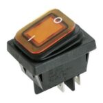 Interruptor Basculante Bipolar Luminoso AMBAR
