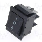 Interruptor Basculante Bipolar ON-OFF-ON 15A/250Vac