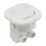 Interruptor Basculante Unipolar Empotrable BLANCO