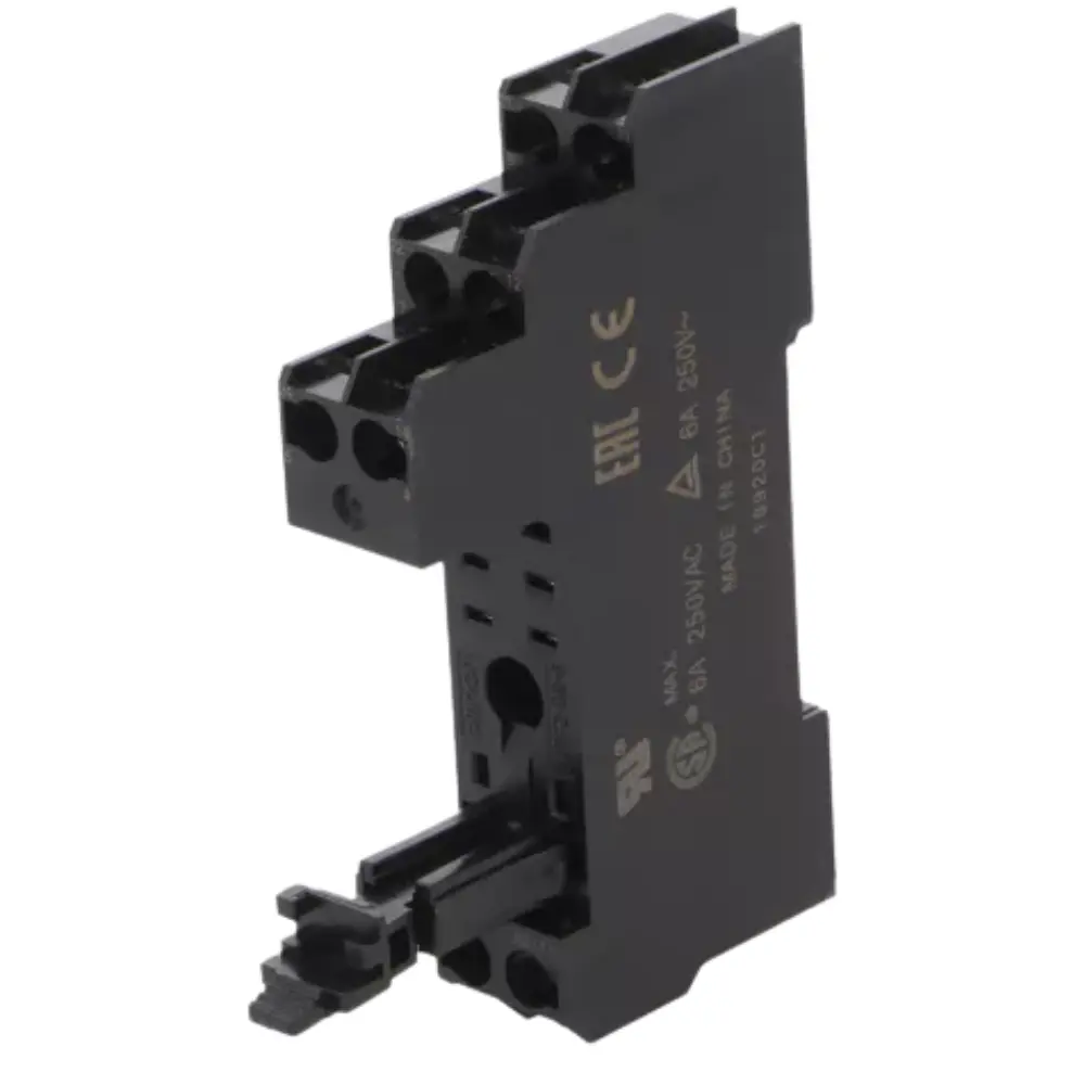 Zocalo Rele CARRIL DIN agarres de tornillo para Reles G2R-2-S