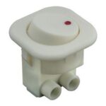 Interruptor Basculante Unipolar ON-OFF 6A/250Vac BLANCO