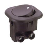 Interruptor Basculante Unipolar ON-OFF 6A/250Vac NEGRO
