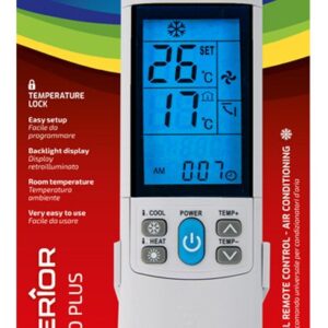 Mando Aire Acondicionado 4000 Códigos Elegant SUPCU001