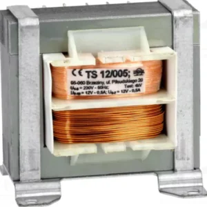 Transformador Alimentacion 12V+12Vac 1A Entrada 220Vac