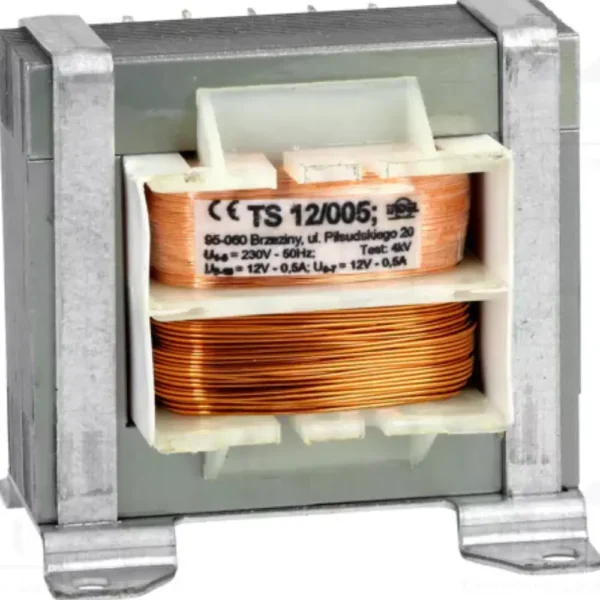 Transformador Alimentacion 12V+12Vac 1A Entrada 220Vac