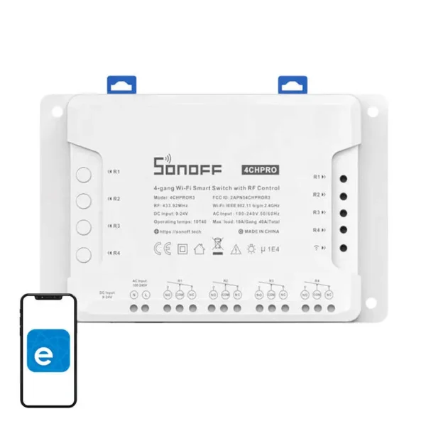 Interruptor WiFi 4CH PRO R3 SONOFF