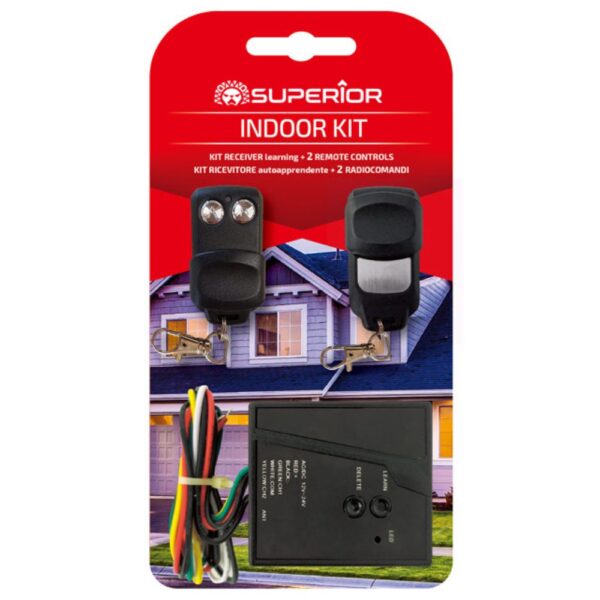 Kit Mandos Inalambricos con Centralita a 433MHZ SUPERIOR INDOORKIT