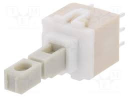 Pulsador  de Teclado Bipolar ON-(ON) 0,1A/32Vdc