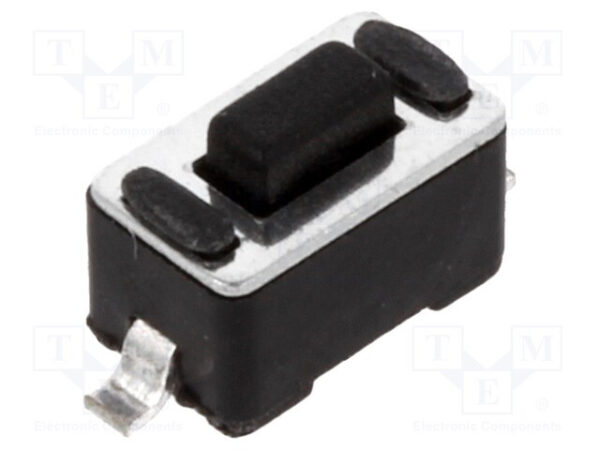 Pulsador Miniatura SMT 3x6mm Boton 4,3mm altura