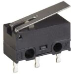 Microinterruptor Palanca 12,8mm 3A/125Vac Omron ON-(ON)