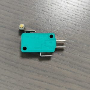 Microinterruptor Palanca 12mm+Rueda 10A/250Vac