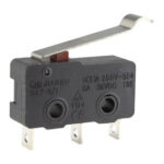 Microinterruptor Palanca 19,3mm Simulacion Roldana