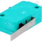 Microinterruptor Palanca 27mm 3 Terminales 6,3mm 10Amp