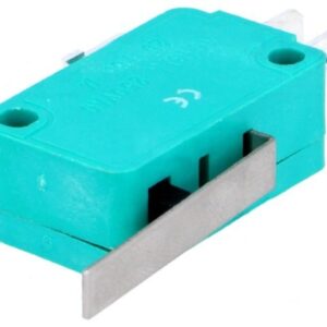 Microinterruptor Palanca 27mm 3 Terminales 6,3mm 10Amp
