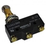 Microinterruptor Roldana 20A/250Vac ON-(ON)