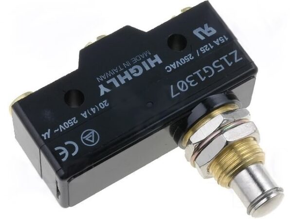 Microinterruptor con Pulsador 20A/250Vac ON-(ON)