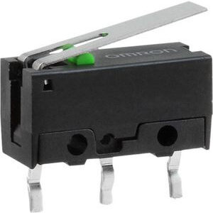 Microrruptor Cto.Impreso Palanca 10,8mm 0,1A/6VCC