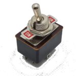 Interruptor Palanca Bipolar 6A/250V  ON-ON 6 terminales 4,8mm