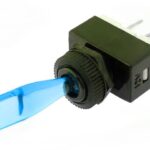 Interruptor Palanca Iluminado 12V AZUL 6A/12Vdc ON-OFF