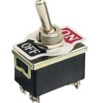 Interruptor Palanca OFF-ON Bipolar 10A/250Vac