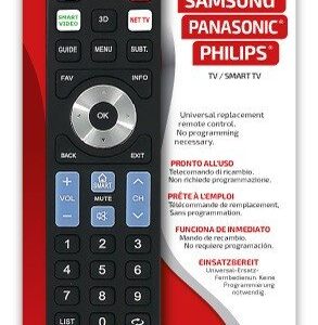 Mando Universal SMART TV. LG, SAMSUNG, SONY, PHILIPS, PANASONIC