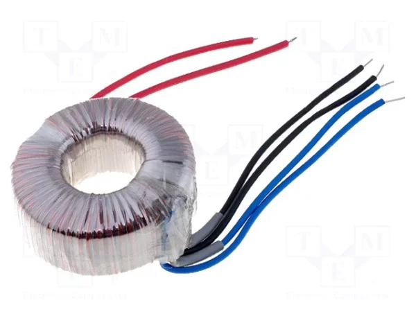Transformador Toroidal 12V+24Vac 50VA Entrada 230Vac