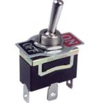 Interruptor Palanca Unipolar 10A/250V Faston 6,3mm ON-ON