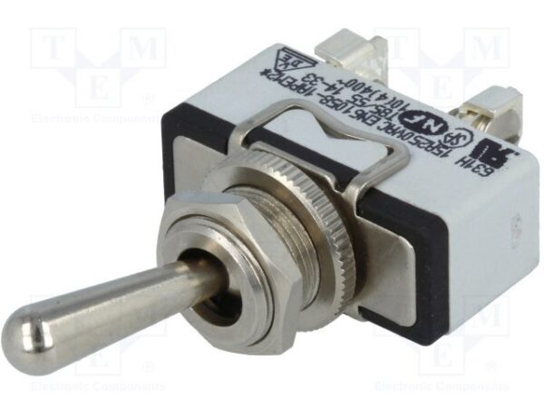 Interruptor Palanca Unipolar 15A/250Vac Industrial OFF-ON