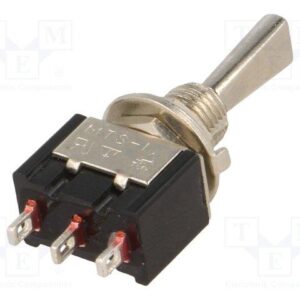 Interruptor Pulsador Palanca 3 posiciones ON-OFF-(ON) 3A/250V