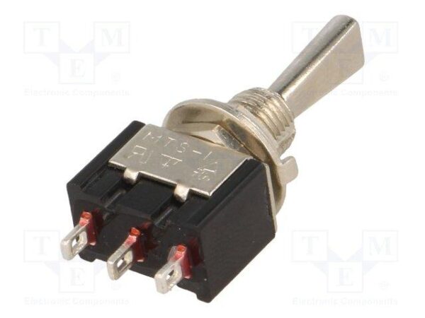 Interruptor Pulsador Palanca 3 posiciones ON-OFF-(ON) 3A/250V